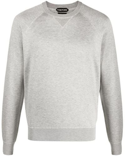 Tom Ford Sweater Met Ronde Hals - Wit