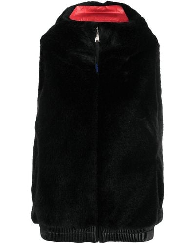Rossignol Reversible Eco-fur Vest - Black