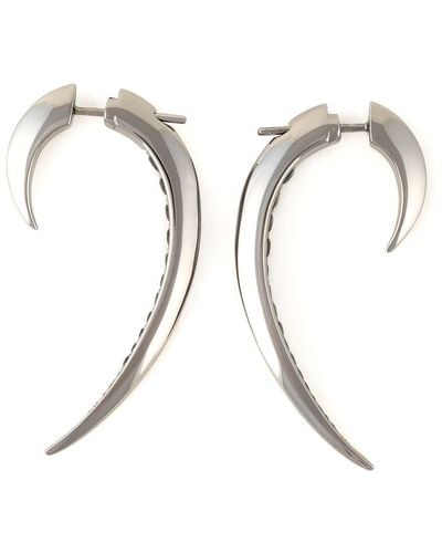 Shaun Leane 'signature Tusk' Black Spinel Earrings