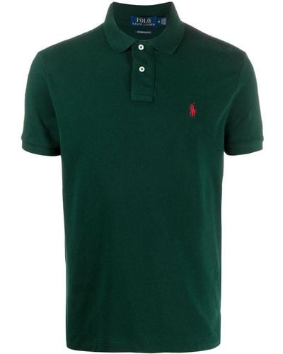 Polo Ralph Lauren Poloshirt aus Pikee - Grün