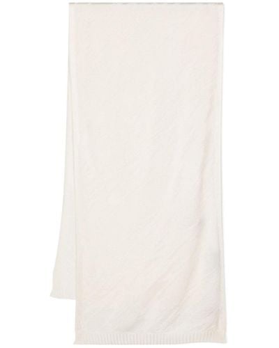 Missoni Schal mit rechteckiger Form - Weiß