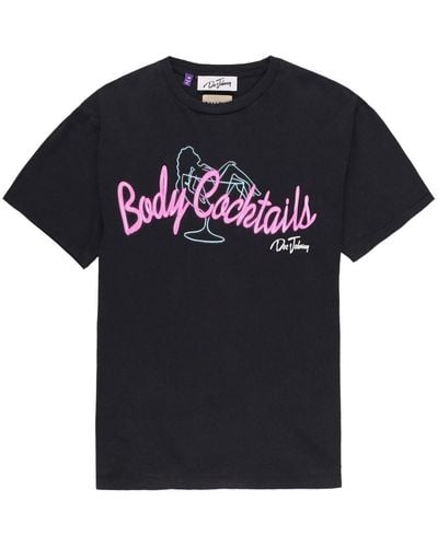 GALLERY DEPT. Body Cocktails Logo-print T-shirt - Black