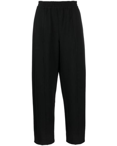 Emporio Armani Pantalones de chándal ajustados - Negro