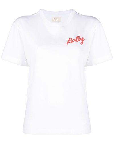 Bally Logo-print T-shirt - White