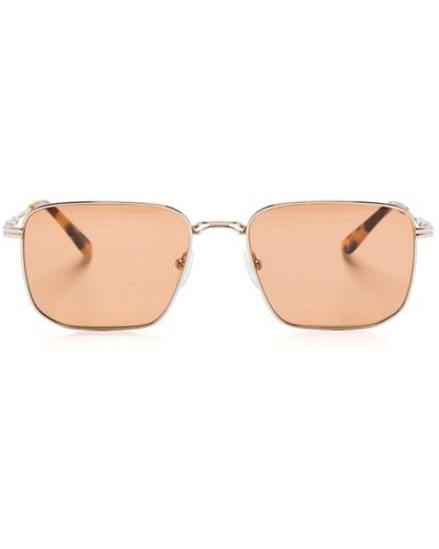 Calvin Klein Navigator-frame Sunglasses - Pink