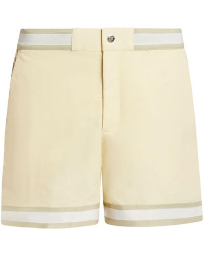 CHE Striped Edges Deck Shorts - Natural