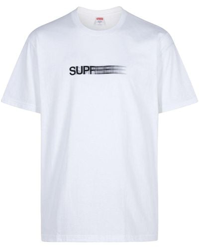Supreme T-shirt Motion Logo "SS23 - Blanc