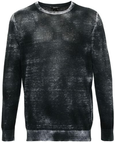Avant Toi Fine-knit Sweater - Grey