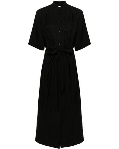 Christian Wijnants Dabika Knot-detail Dress - Black