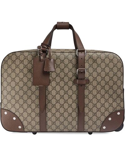 Gucci Carry-on With Wheels - Natural