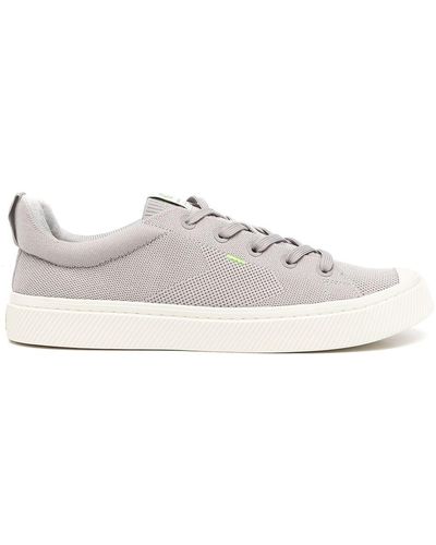 CARIUMA IBI Low Sneakers in Strickoptik - Grau