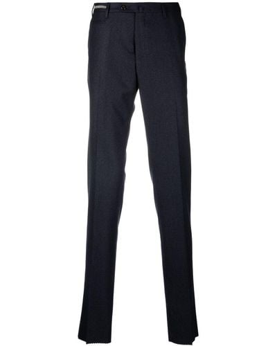 Corneliani Mid-rise Straight-leg Trousers - Blue