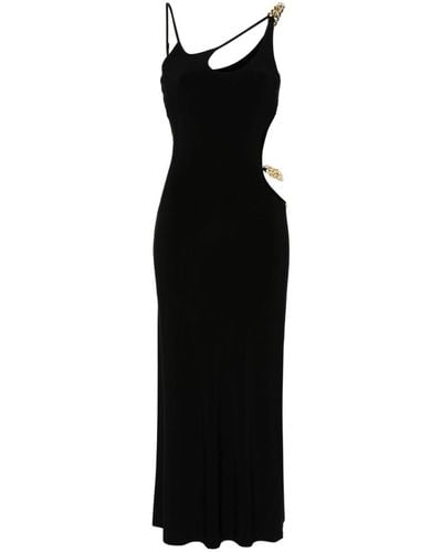 Nissa チェーンディテール ドレス - ブラック