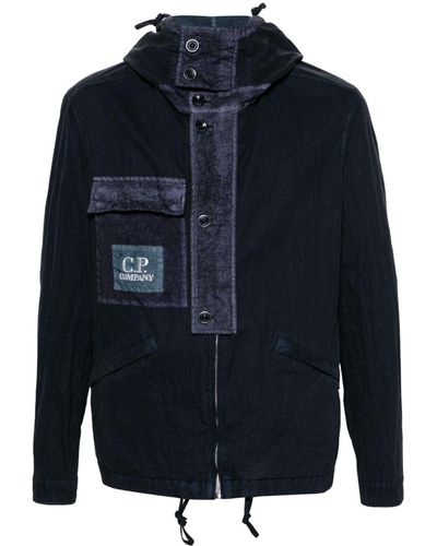 C.P. Company Hooded Jacket - Blue