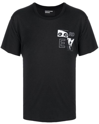 Enfants Riches Deprimes T-shirt con stampa - Nero