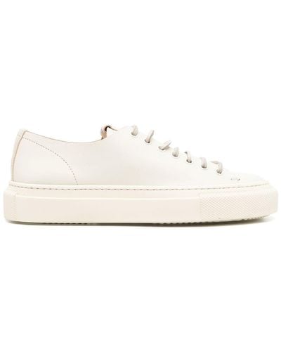 Buttero Low-top Leather Trainers - White