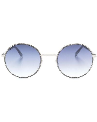 Mykita Gafas de sol Lale con montura redonda - Azul