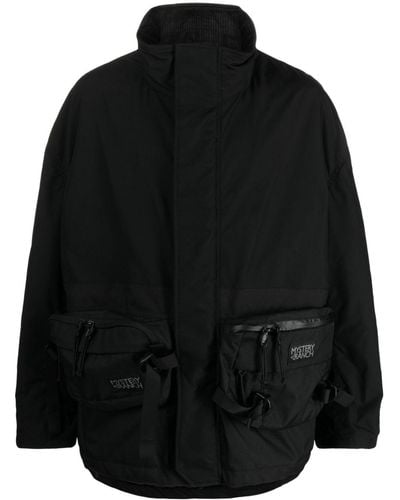 Junya Watanabe Pouch-pocket Paneled Jacket - Black