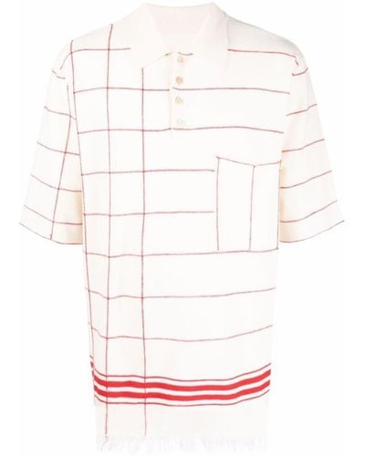 Maison Margiela Striped Polo Shirt - Multicolor