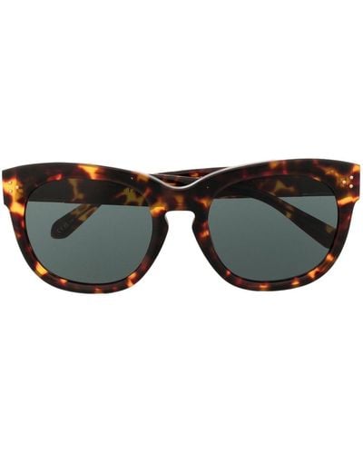 Linda Farrow Jenson Tortoiseshell-frame Sunglasses - Black
