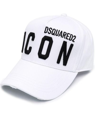 DSquared² ディースクエアード Icon ベースボール キャップ - ホワイト