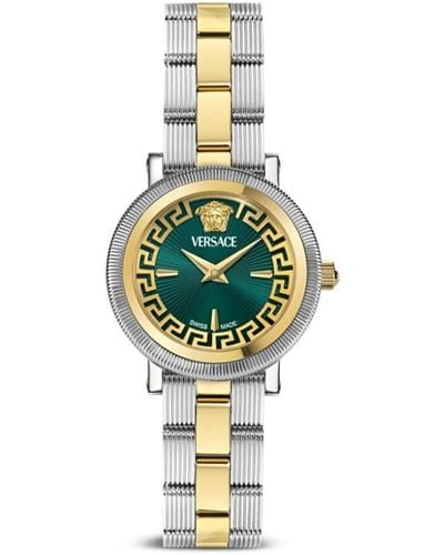 Versace グレカ フローリッシュ 28mm 腕時計 - ブルー