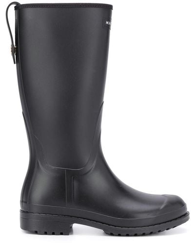 Mackintosh Abington Short Wellington Boots - Black