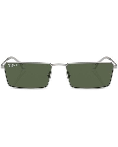 Ray-Ban Emy Bio-based Rectangle-frame Sunglasses - Green