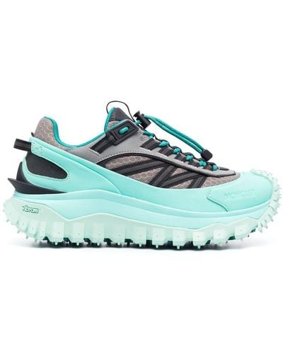 Moncler Sneakers Trailgrip con suola chunky - Blu