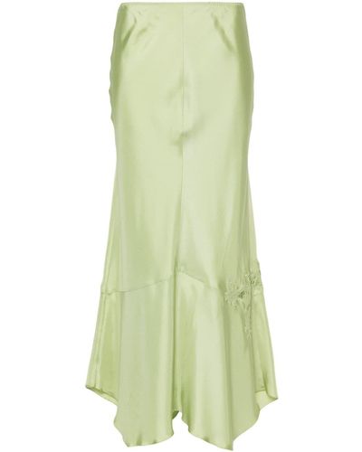 Dorothee Schumacher Zijden Maxi-rok - Groen