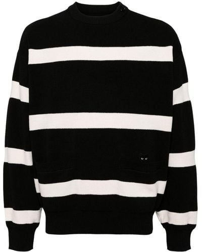 ZZERO BY SONGZIO Knitted Bouclé Sweater - Black