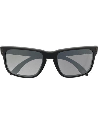 Oakley Square-frame Logo-embellished Sunglasses - Black