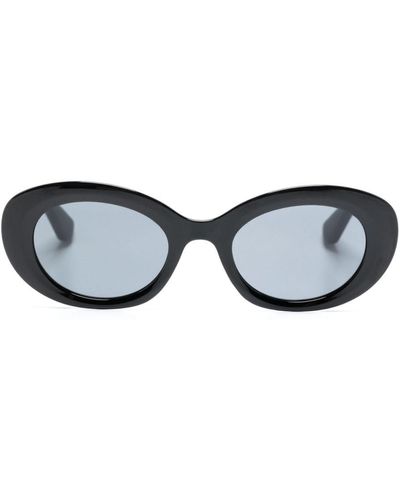 Longchamp Oval-frame Sunglasses - Blue