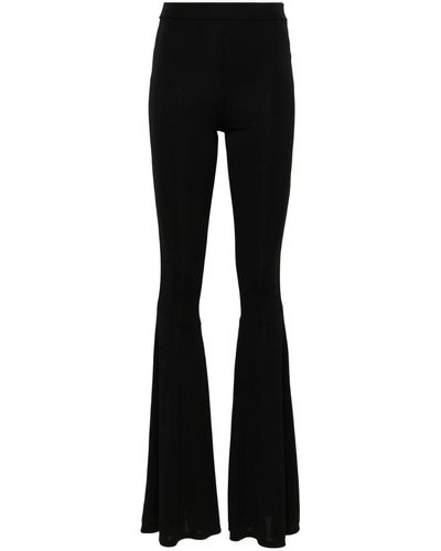 ANDAMANE Peggy Flared Trousers - Black