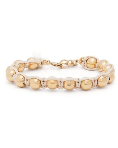 Isabel Marant Bonni Ball-chain Knotted Bracelet - Natural