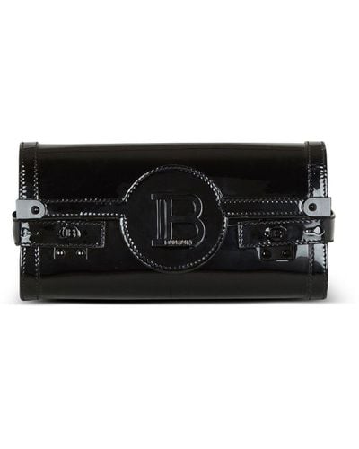 Balmain B-buzz 23 Clutch Bag - Black