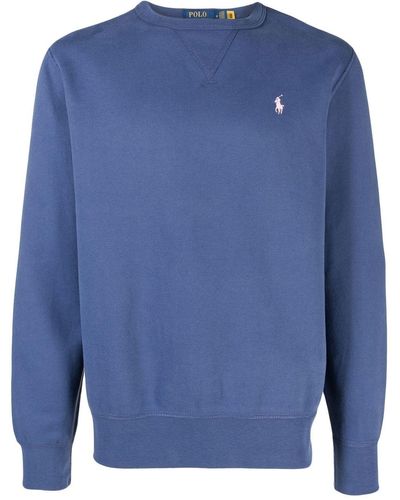 Polo Ralph Lauren Classic Crew Neck Sweatshirt - Blue