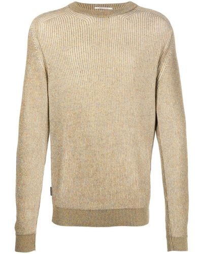 Woolrich Mouline Round-neck Sweater - Natural