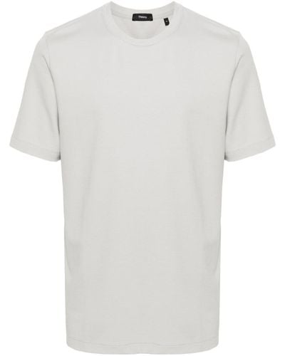 Theory T-shirt Ryder en jersey - Blanc