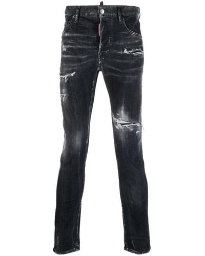 DSquared² Jean à coupe skinny - Bleu