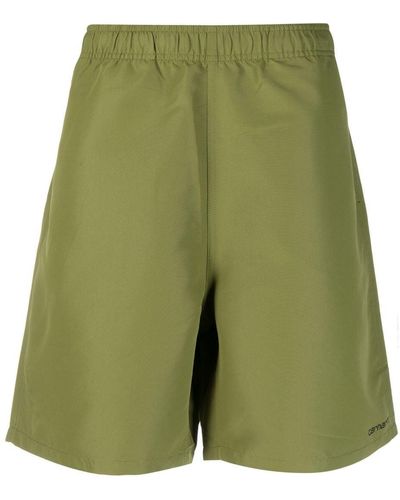 Carhartt Logo-print Swim Shorts - Green