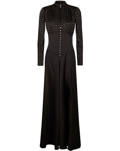 Rabanne Crystal-embellished Dress - Black