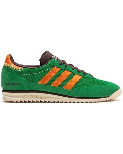 adidas X Wales Bonner Sl72 Knitted Trainers - Green