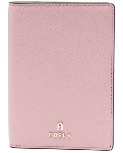 Furla Bi-fold Leather Wallet - Pink