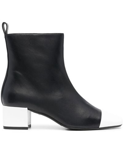 CAREL PARIS Estime 50mm Leather Boots - Black