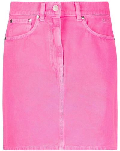 MSGM 5ポケット スカート - ピンク