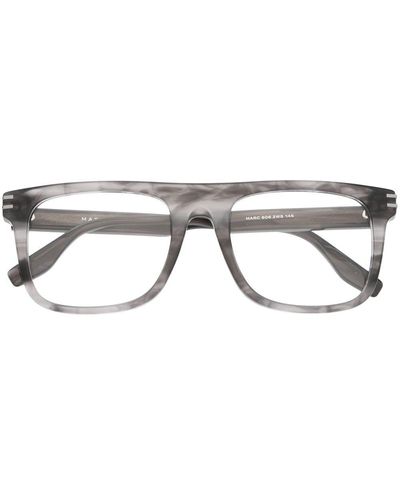 Marc Jacobs Marc スクエア眼鏡フレーム - ブラウン