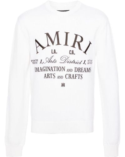 Amiri Arts District セーター - ホワイト