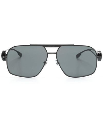 Versace Ve2269 Pilot-frame Sunglasses - Grey