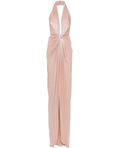 Costarellos Martina Floral-print Gown - Pink